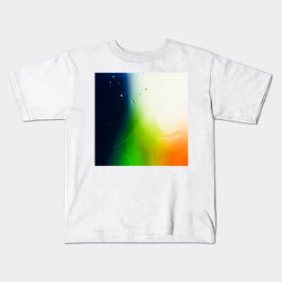 Premium Colourful Abstract Art Kids T-Shirt